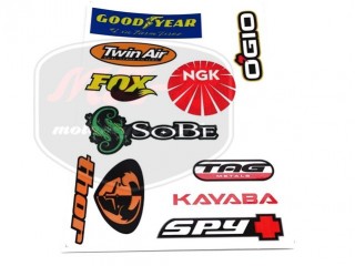 EGYÉB UNIVERSAL DECAL SET GOOD YEAR,NGK