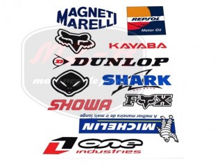 EGYÉB UNIVERSAL DECAL SET DUNLOP, KAYABA,MICHELIN