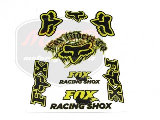 EGYÉB UNIVERSAL DECAL SET FOX YELLOW
