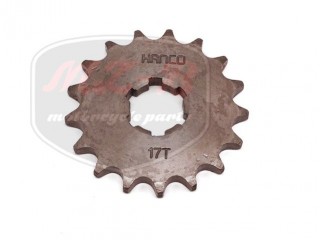 JAWA 638 CHAIN SPROCKET T17 FRONT