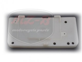 ETZ 250 PLASTIC COVER FOR BATTERY  WHITE