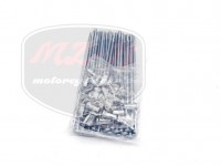 ETZ 250 SPOKE+NIPPLE 148MM SET