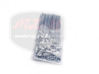 ETZ 250 SPOKE+NIPPLE 148MM SET