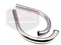 JAWA 360 EXHAUST PIPE PAIR /CIGAR DRUM/