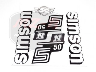 SIMSON 50 DECAL SET N50 /WHITE/