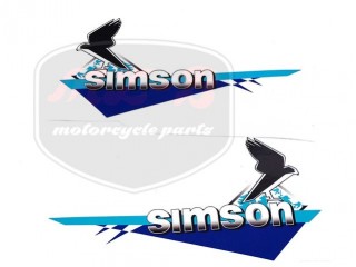 SIMSON 53 DECAL F. FUEL TANK  PAIR