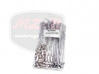 ROMET KADETT SPOKE+NIPPLE 3x154MM SET