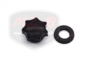 MZ/ES 250/2 NUT TO CLAMP COVER /BLACK/
