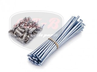 MZ/ES 250/2 SPOKE+NIPPLE 121MM SET ZINC