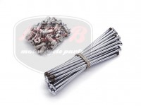 MZ/ES 250/2 SPOKE+NIPPLE 121MM SET CHROM