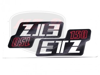 ETZ 150 DECAL FOR SIDE COVER150 PAIR
