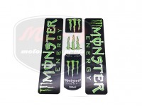 EGYÉB UNIVERSAL DECAL SET MALAGUTI BLACK-GREEN