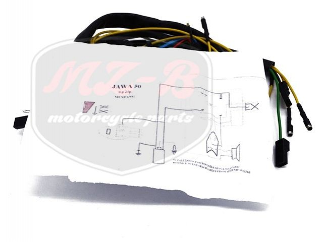 JAWA MUSTANG WIRING HARNESS 23 JAWA MUSTANG WIRING HARNESS 23