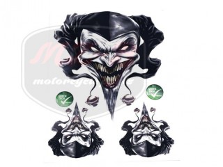 EGYÉB UNIVERSAL STICKERS SET JOKER /3 PIECES/