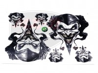 EGYÉB UNIVERSAL STICKERS SET JOKER /6 PIECES/