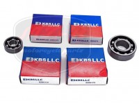 SIMSON 51 BALLS BEARING SET F. CYLINDER BLOCK "KBS"/6 PCS/