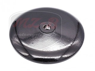 SIMSON 51 DUST COVER FOR FRONT WHEEL HUB ALU. BLACK