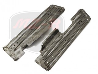 SIMSON ROLLER FEETHOLDER PLATE PAIR /RAW/