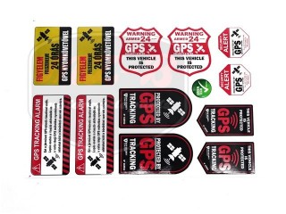 EGYÉB UNIVERSAL DECAL SET AKRAPOVIC