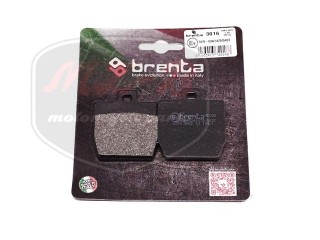 YAMAHA AEROX BRAKE PAD IN SET 46X53X6,4 REAR AEROX BRENTA