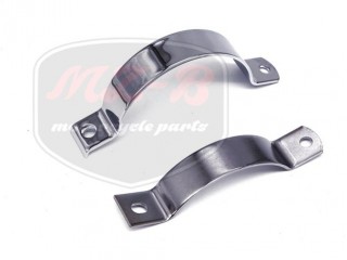 ETZ 250 EXHAUST CLAMP REAR PAIR /DUELLS/